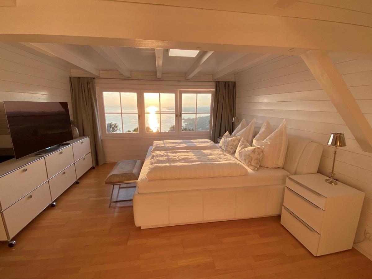 Villa Uber Dem Bodensee - Hauptwohnung Lochau Esterno foto